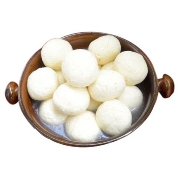 Rasgullas made from cow's milk